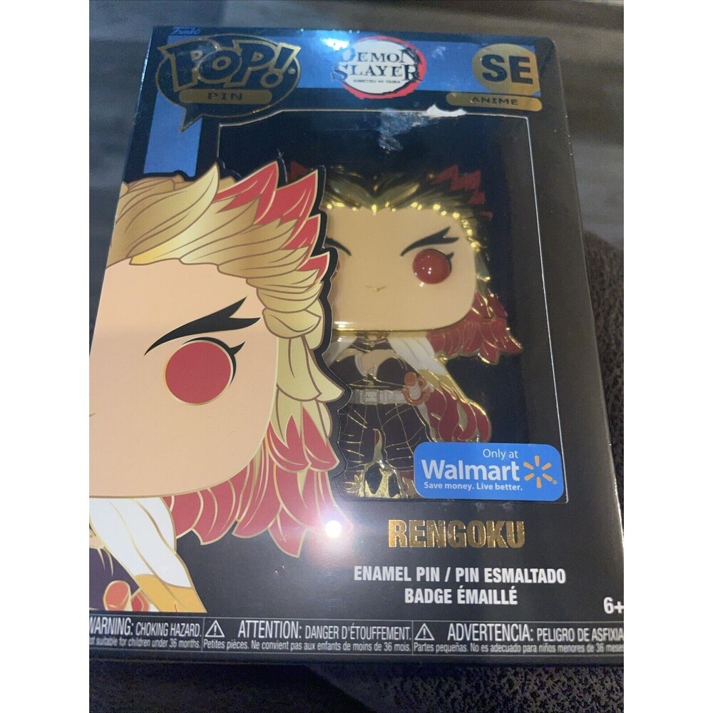 Rengoku Funko Pop Pin Walmart Exclusive Demon Slayer- SE anime New